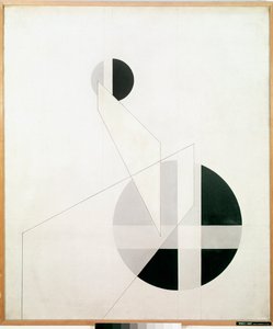 Composition A XX Peinture par László Moholy-Nagy - Laszlo Moholy Nagy