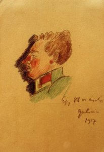 Un enseigne de la 86e (compagnie)