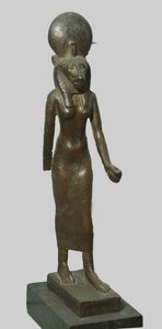Statue en bronze de la déesse égyptienne Sekhmet, 712-332 av. J.-C.