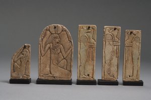 Plaques de Maat, Nephthys et des fils d