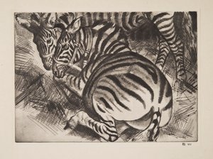 Zèbres - Laura Knight