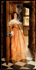 À la porte, vers 1898 - Laura Theresa Alma Tadema