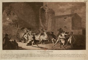La fuite à Varennes, 1791 - Laurent Guyot