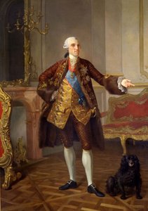 Portrait de Philippe Ier 1720-1765, Duc de Parme, 1765 - Laurent Pecheux