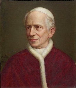 Portrait du Pape Léon XIII 1810-1903, 1892 - Laurenz Schäfer