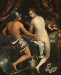 Mars et Vénus, vers 1595
