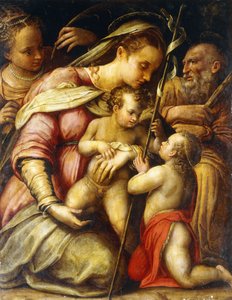 La Sainte Famille avec l
