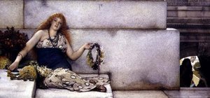 Sur les Marches du Capitole - Lawrence Alma Tadema