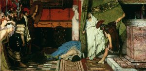 Un empereur romain, AD 41 - Claude - Lawrence Alma Tadema