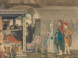 Frédégonde au chevet de la mort de Prétextat