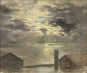Inondation du Rhin - Lawrence Alma Tadema