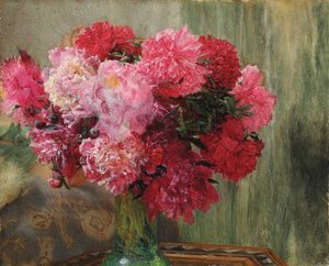 Pivoines japonaises - Lawrence Alma Tadema