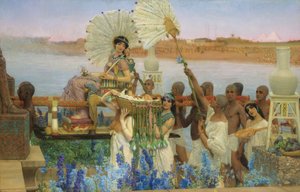 La Découverte de Moïse - Lawrence Alma Tadema