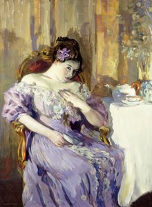 Dame en lavande - Lawton Parker