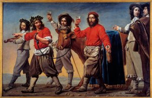 Procession du bœuf gras aussi dit la fête du vin
