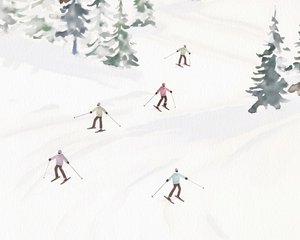 Ski à Tremblant, c.2023 - Leah Straatsma