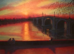 Tables de Marée Pont de Richmond Coucher de Soleil