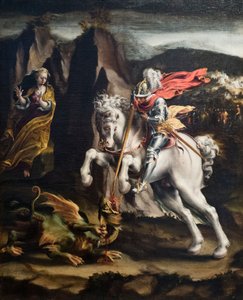 Saint Georges et le dragon - Lelio Orsi da Novellara