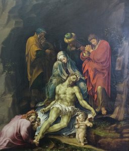 La lamentation sur le Christ mort