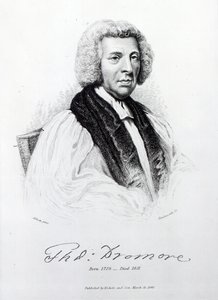 Thomas Percy, évêque de Dromore, gravé par John Hawksworth, 1848