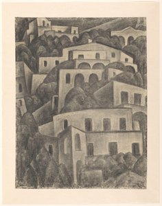 Vue de Positano - Leo Gestel