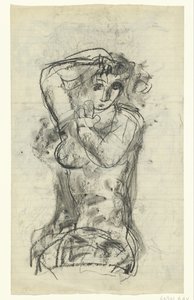 Femme nue assise - Leo Gestel