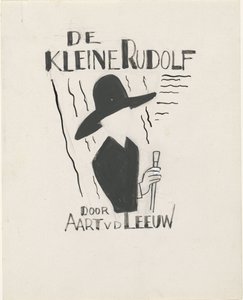 Projet de couverture de livre pour : Aart van der Leeuw, Le petit Rudolf, 1930