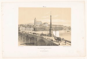 Vue de Blois depuis le pont