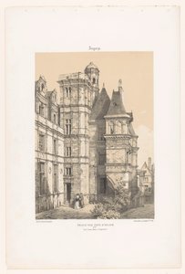 Vue sur une partie du château d