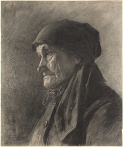 Une paysanne âgée