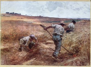 Scène de récolte, 1897