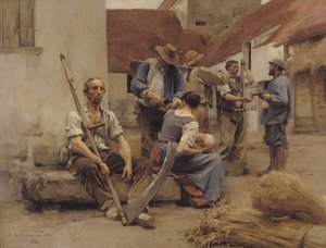 Payer les moissonneurs, 1882