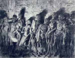 La Voûte des momies, ou Squelettes de la tour Saint-Michel, Bordeaux, 1885 - Leon Augustin Lhermitte