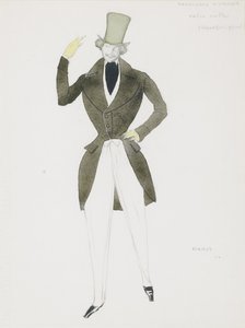 Costume pour le ballet Carnaval de R. Schumann, 1910 - Leon Bakst