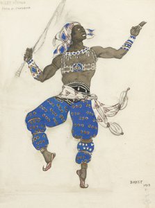 Costume pour le ballet Fantaisie orientale Ballet hindou