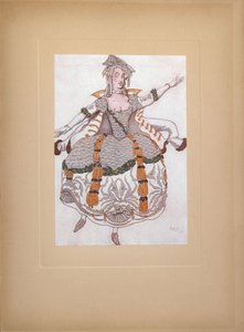 Costume pour le ballet La Belle au bois dormant de P. Tchaïkovski, 1921 - Leon Bakst
