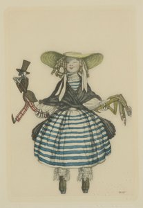 Costume pour le ballet La Poupée Fée par J. Bayer, 1903