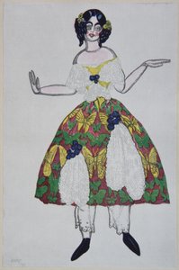 Costume pour le ballet La Boutique fantasque de G. Rossini