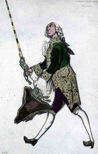 Costume pour Rinaldo, des Dames de bonne humeur - Leon Bakst