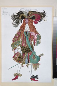 Galisson, costume pour le ballet La Belle au bois dormant de Piotr Tchaïkovski