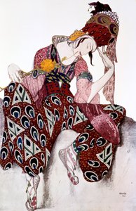 Iskander, costume pour le ballet La Péri, musique de Paul Dukas - Leon Bakst