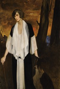 Portrait de Rachel Strong, future comtesse Henri de Boisgelin, 1924 - Leon Bakst