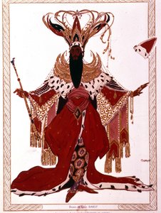 Richard Strauss "La Légende de Joseph" Opéra de Paris, Mai 1914. Costume de Léon Bakst