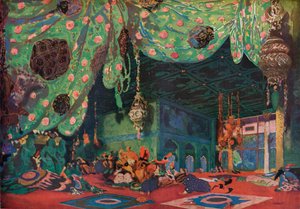 Décor pour Shéhérazade, 1910