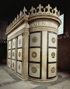 Le Petit Temple du Saint-Sépulcre dans la Chapelle Rucellai, 1467 - Leon Battista Alberti