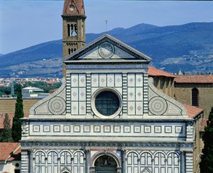 Vue de Santa Maria Novella, vers 1450-70