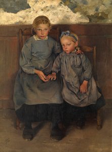 Deux filles de la campagne wallonne - Leon Henri Marie Frederic