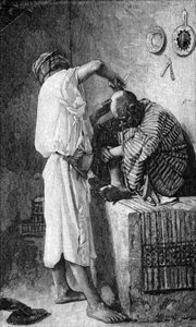 Un barbier à Istanbul - Leon Joseph Florentin (after) Bonnat