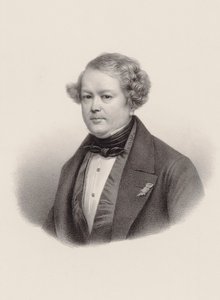 Portrait du compositeur Auguste-Mathieu Panseron 1796-1859, 1850