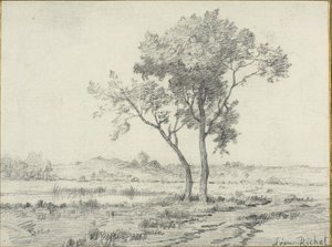 Paysage - Leon Richet